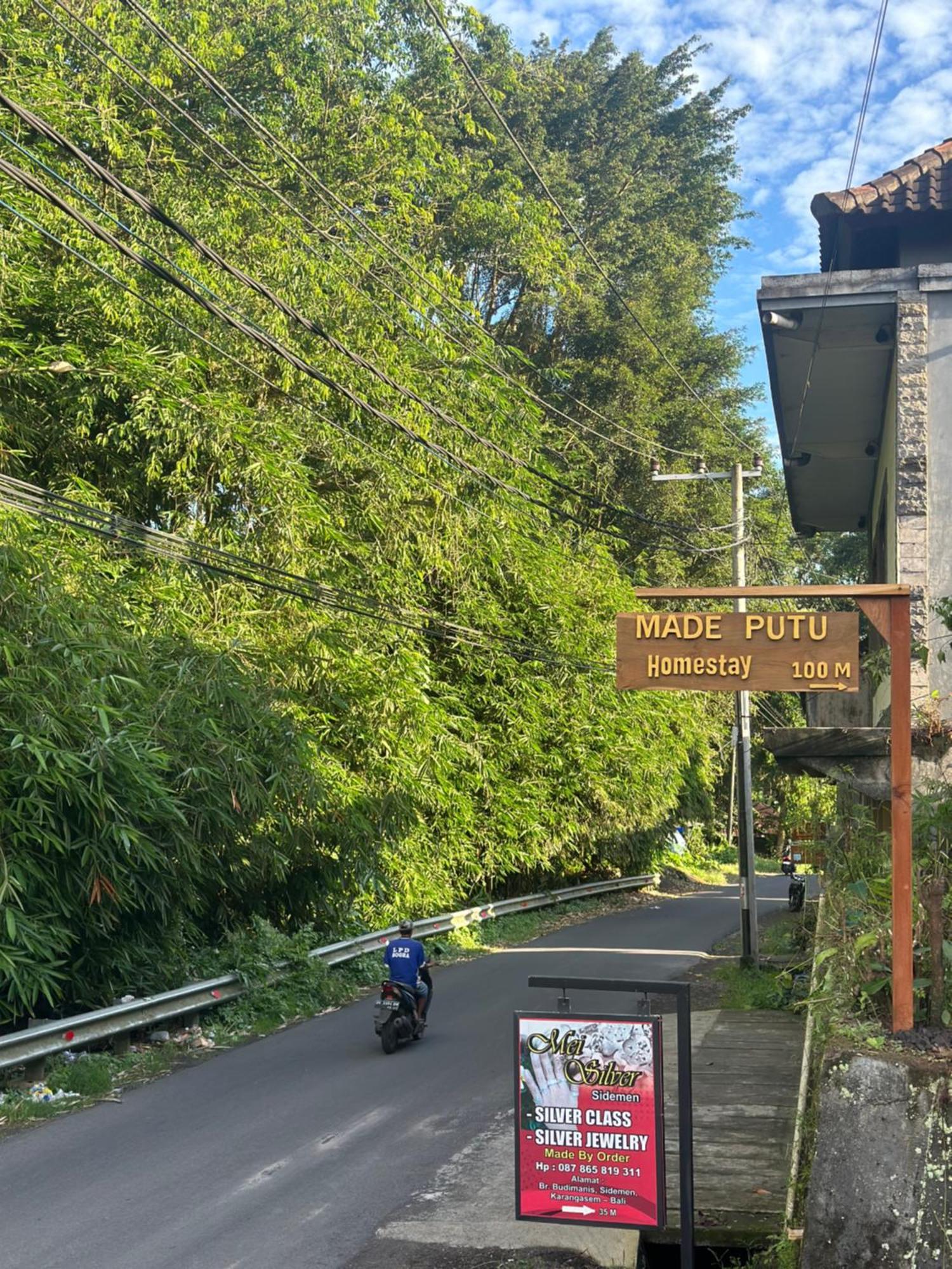 Made Putu Homestay Sidemen  Kültér fotó